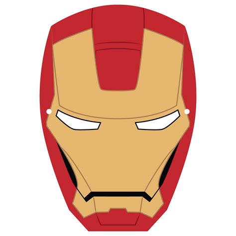 Iron Man Mask Template